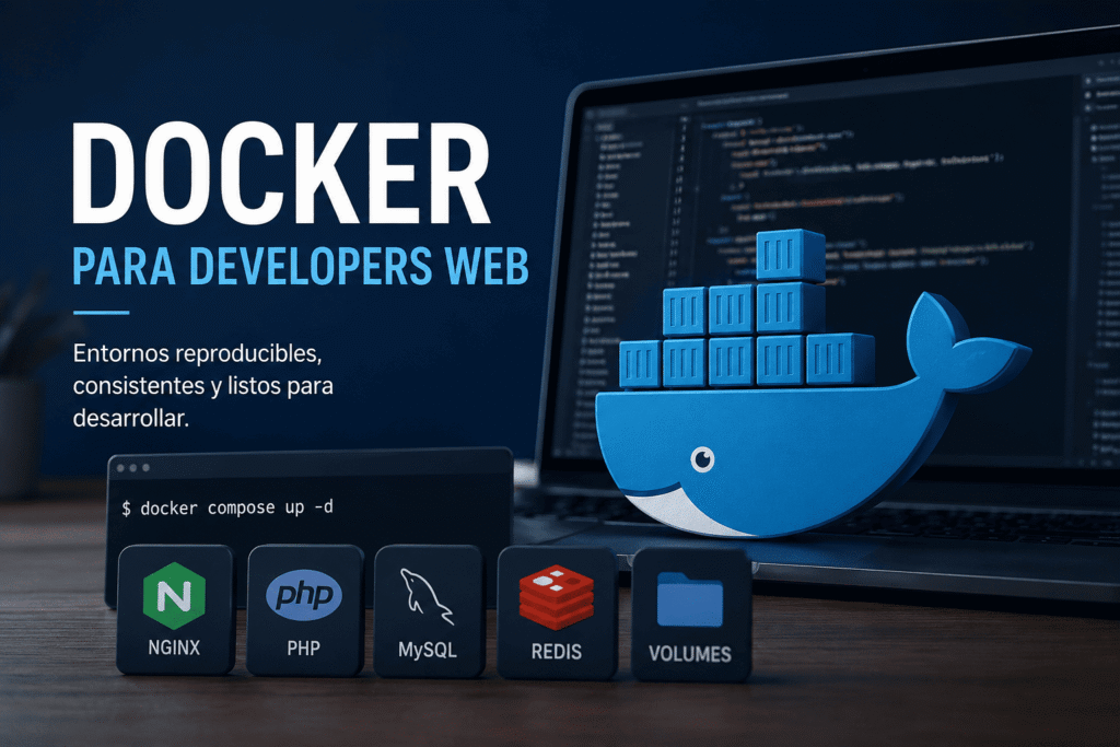 Entorno de desarrollo web utilizando Docker para gestionar dependencias y servicios