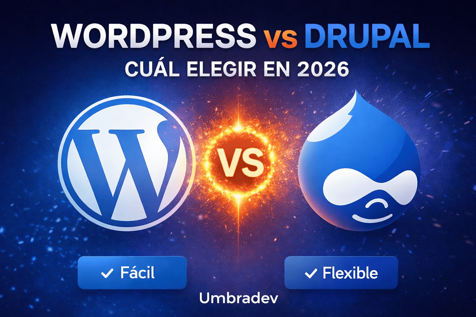 Comparativa entre WordPress y Drupal para proyectos web actuales